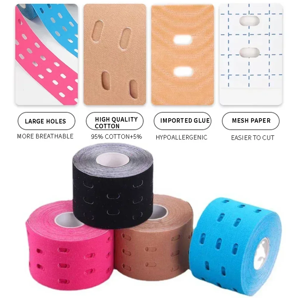 5cm Perforated Kinesiology Ela - đánh giá và giá Kinesiology Tape Sports