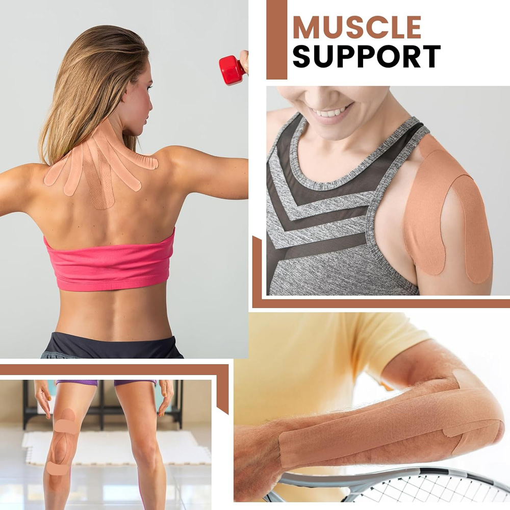 5 Roll Kinesiology Tape Precut - đánh giá và giá Kinesiology Tape Sports