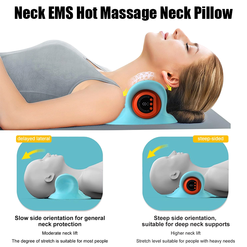 Electric Cervical Massager Nec - đánh giá và giá Neck Traction Pillow