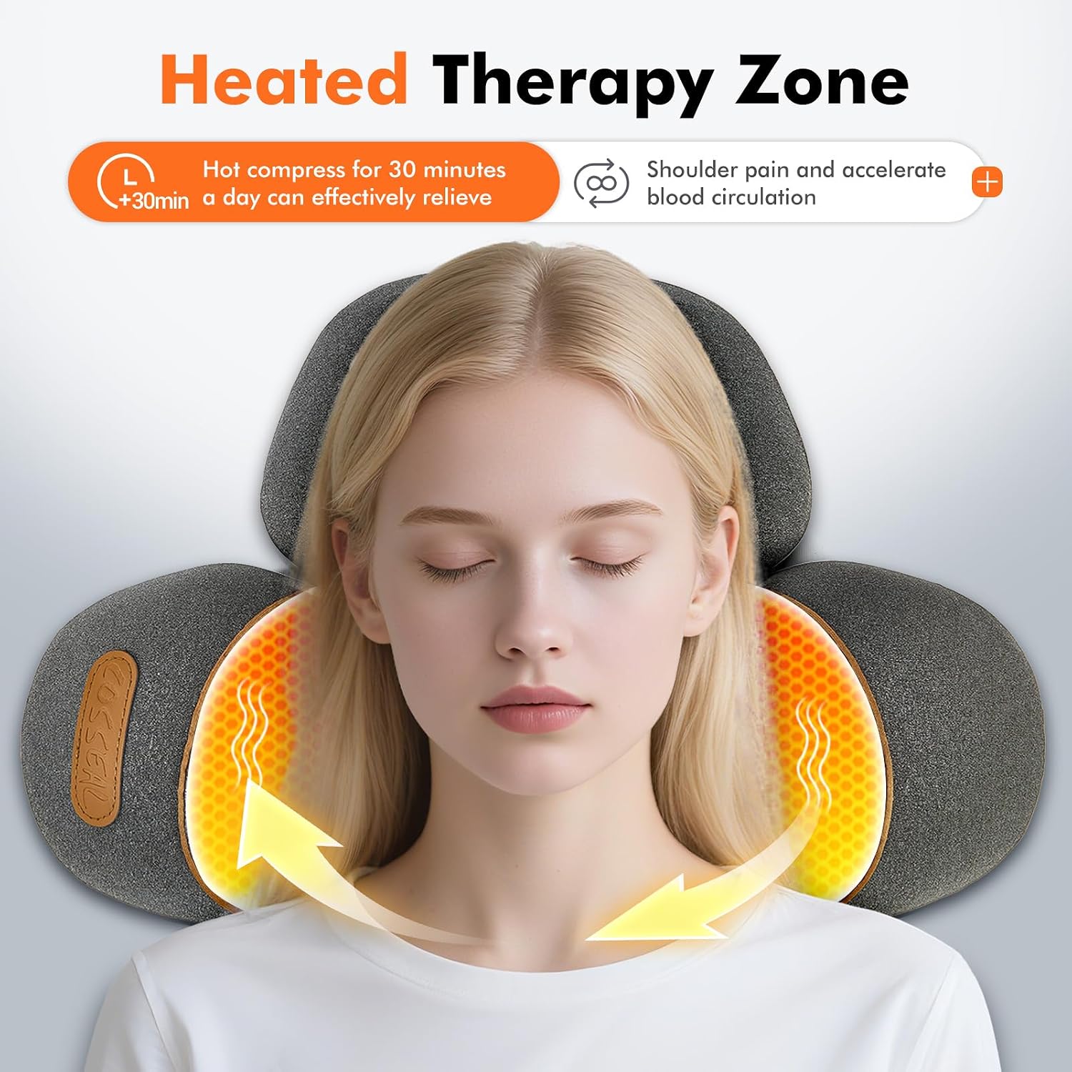 3-in-1 Neck Massager Pillow wi - đánh giá và giá Neck Traction Pillow