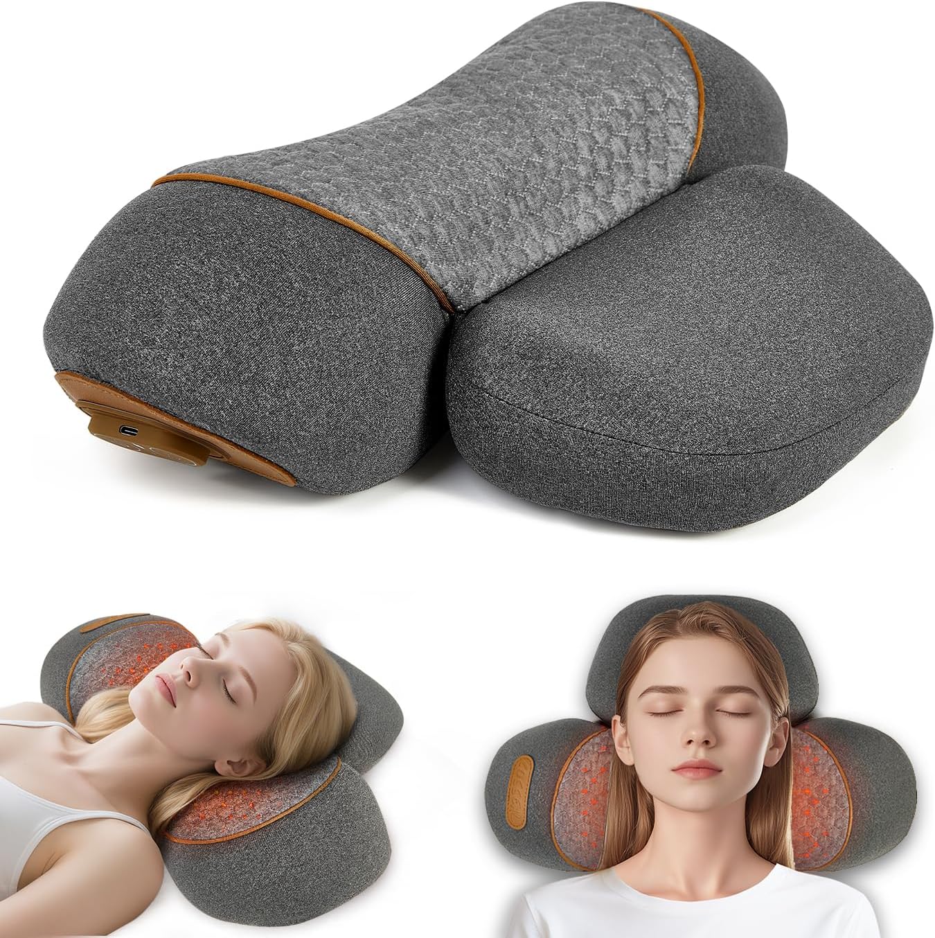 3-in-1 Neck Massager Pillow wi - đánh giá và giá Neck Traction Pillow