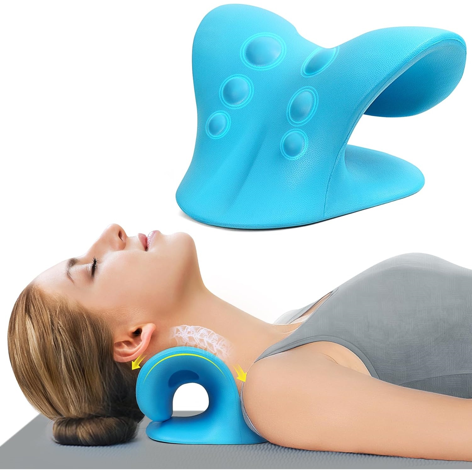 Neck Stretcher for Pain Relief - đánh giá và giá Neck Traction Pillow