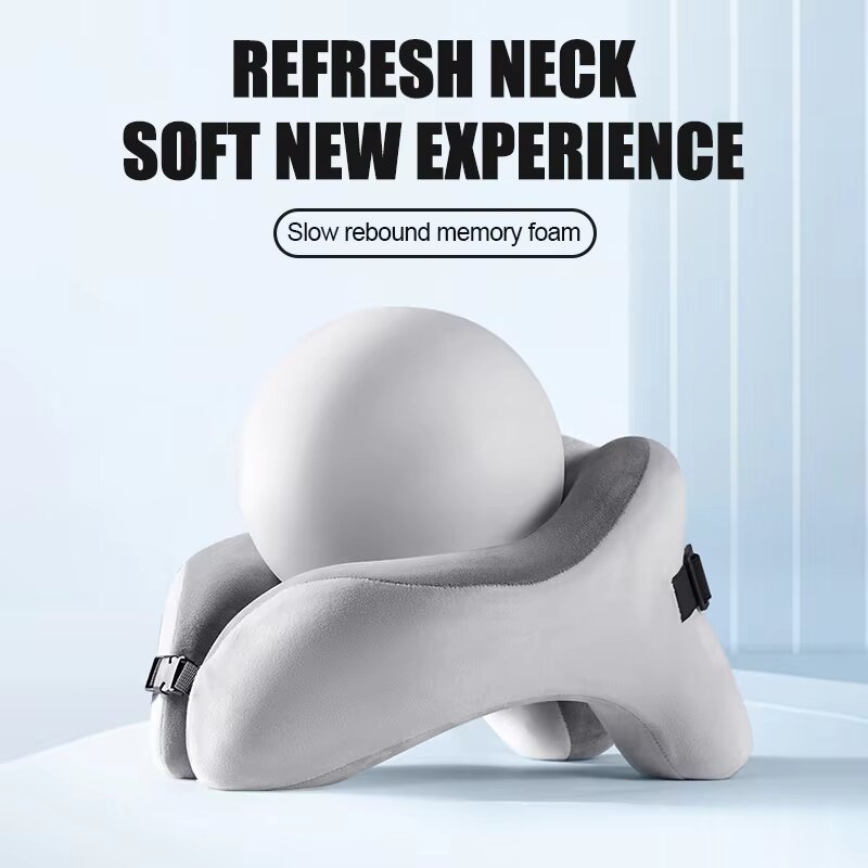 Memory Foam U‑Shape Neck Pillo - đánh giá và giá Neck Traction Pillow