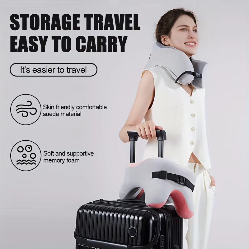 Memory Foam U‑Shape Neck Pillo - đánh giá và giá Neck Traction Pillow