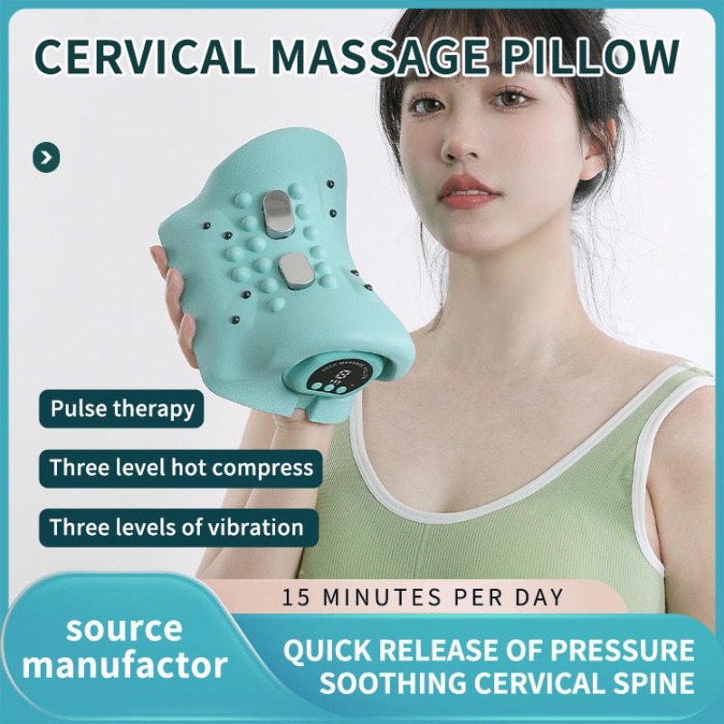 Electric Heated EMS Pulse Cerv - đánh giá và giá Neck Traction Pillow