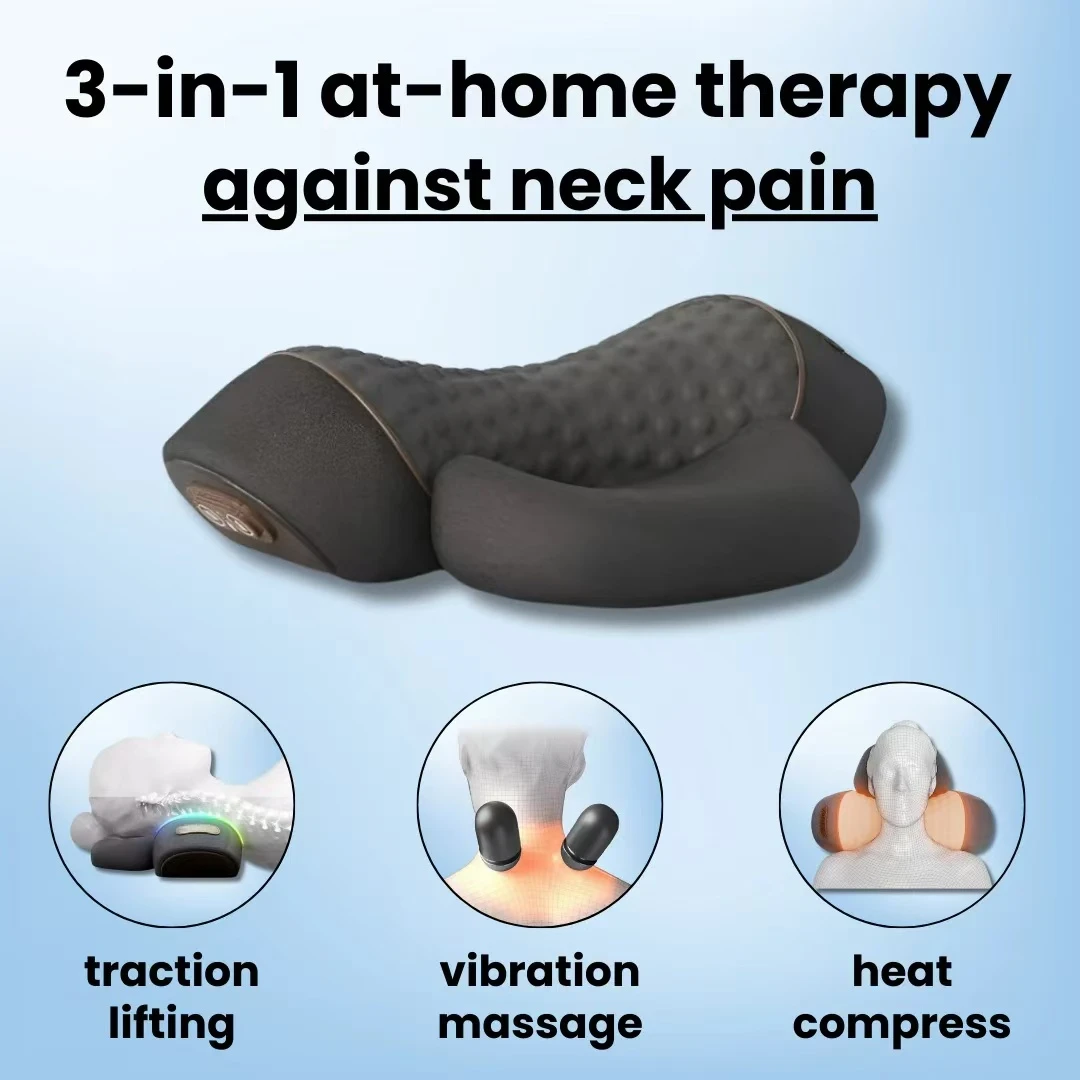 COSSEAL-3-in-1 Neck Massager C - đánh giá và giá Neck Traction Pillow