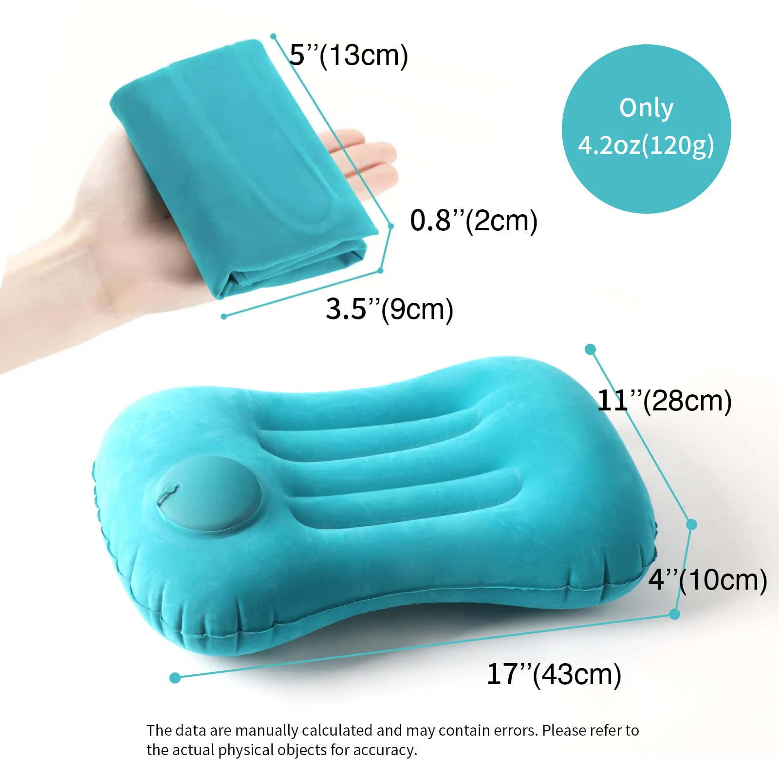 Portable Comfortable Inflatabl - đánh giá và giá Neck Traction Pillow