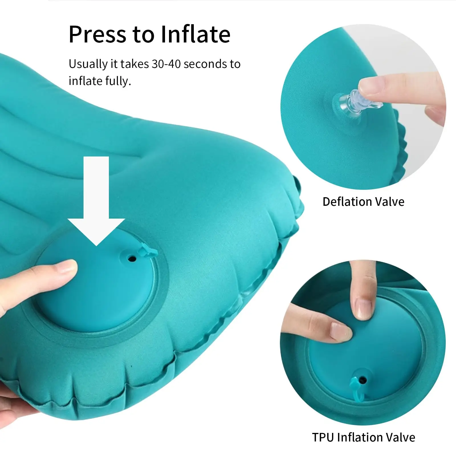 Portable Comfortable Inflatabl - đánh giá và giá Neck Traction Pillow