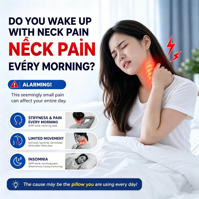 [CO]Ergonomic Neck And Shoulde - đánh giá và giá Neck Traction Pillow